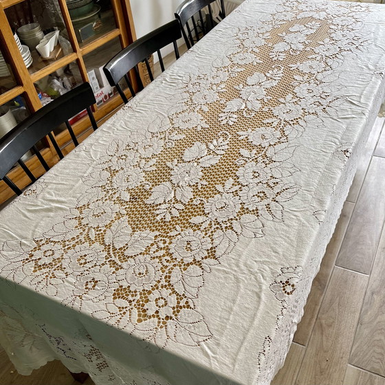 Image 1 of Nappe En Dentelle Xxl Vintage