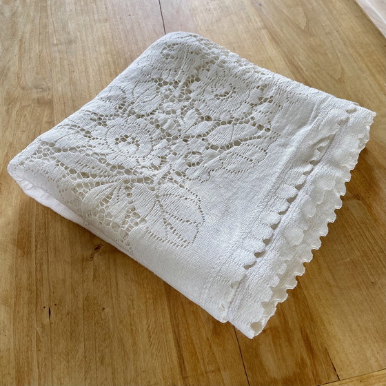 Image 1 of Nappe En Dentelle Xxl Vintage
