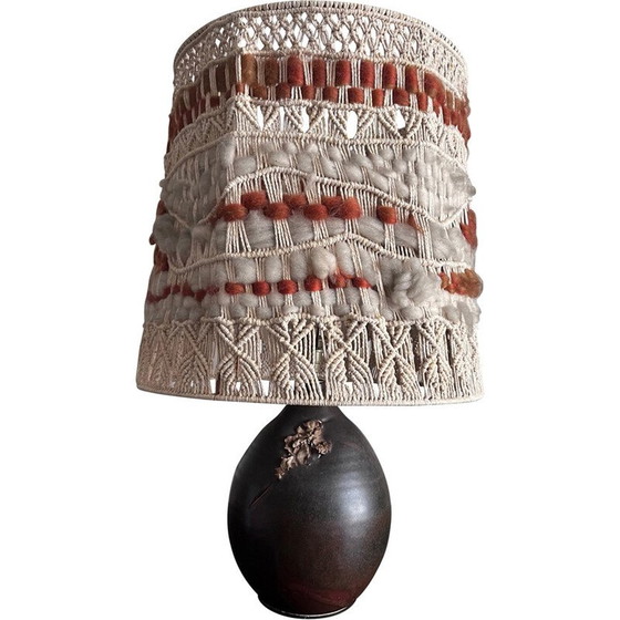 Image 1 of Lampe vintage en grès, 1970