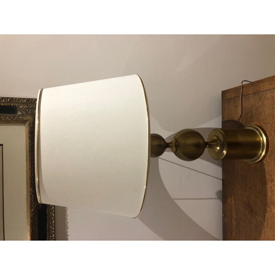 Image 1 of Lampe de barbier vintage en laiton, 1970