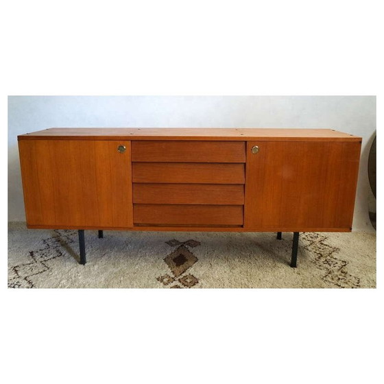 Image 1 of Buffet vintage en laiton, 1950