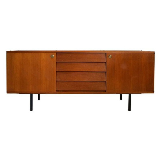 Image 1 of Buffet vintage en laiton, 1950