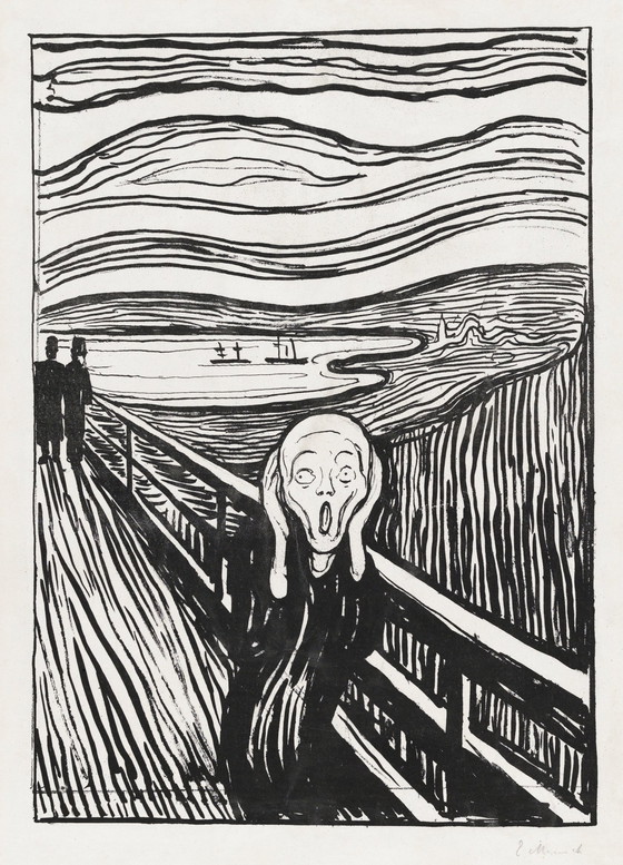 Image 1 of Edvard Munch ----Le cri