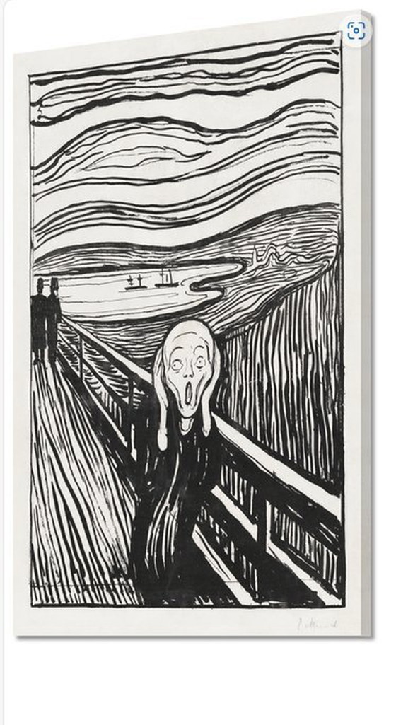 Image 1 of Edvard Munch ----Le cri