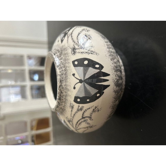 Image 1 of Vase vintage en céramique de René Poirot, 1960