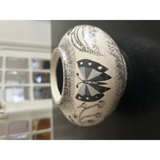 Image 1 of Vase vintage en céramique de René Poirot, 1960