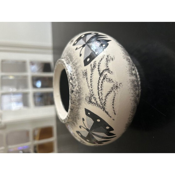 Image 1 of Vase vintage en céramique de René Poirot, 1960