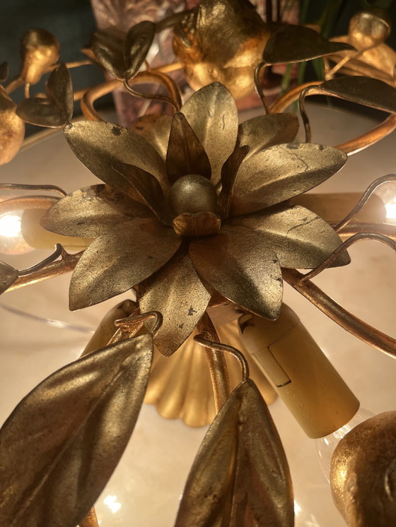 Image 1 of Banci Firenze Plafoniere Fruit Vintage Gold Gilded