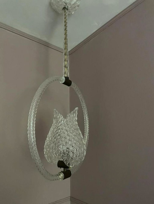 Barovier En Toso Lampe pendante Murano