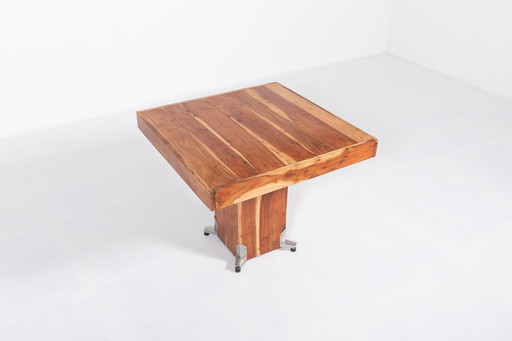 Spectaculaires tables en bois d'olivier, Italie 1990's