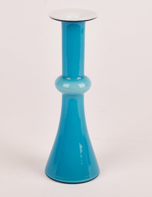 Holmegaard Vase By Per Lutken Années 1960 Mid Century