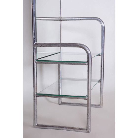 Image 1 of Miroir de coiffeuse Bauhaus vintage par Mucke-Melder, Tchécoslovaquie, années 1930