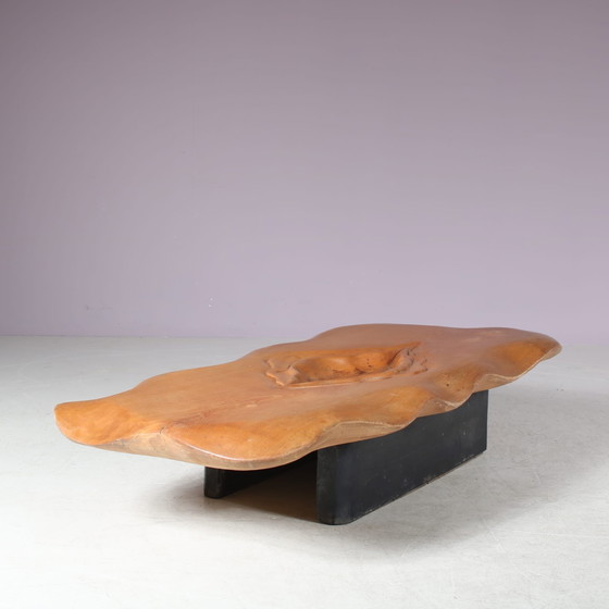 Image 1 of 1980 Table basse sculpturale de Gérard Ducouret, France