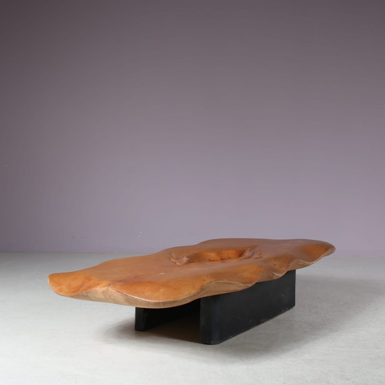 Image 1 of 1980 Table basse sculpturale de Gérard Ducouret, France