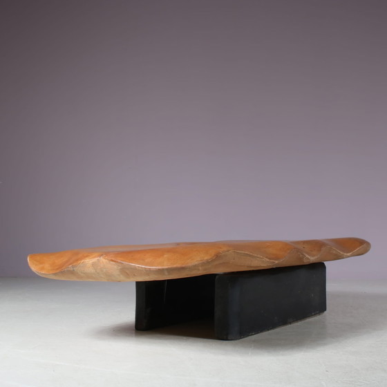 Image 1 of 1980 Table basse sculpturale de Gérard Ducouret, France