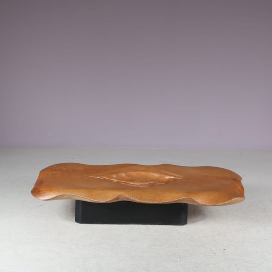 Image 1 of 1980 Table basse sculpturale de Gérard Ducouret, France