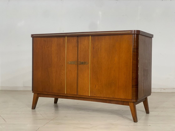 Image 1 of Mid Century commode armoire vintage