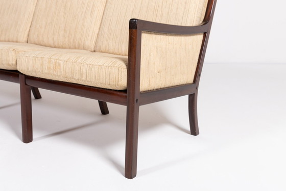 Image 1 of Canapé vintage design danois par Ole Wanscher pour P. Jeppensen