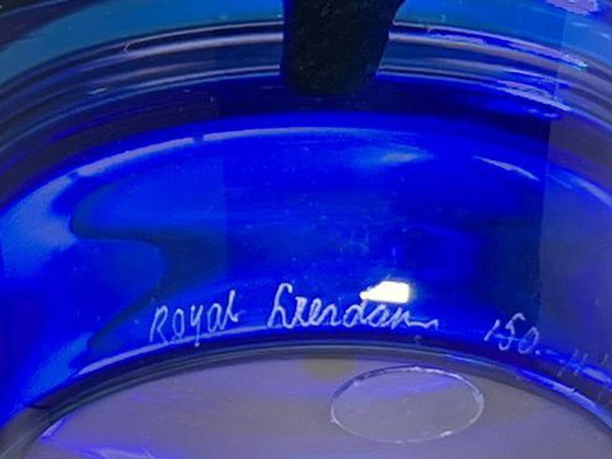 Image 1 of Coupe En Verre Vintage • Gerard Thomassen • Glasfabriek Leerdam • 1990