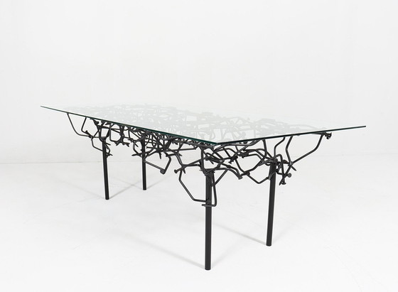 Image 1 of Table basse sculpturale de style Daniel Gluck, Allemagne, années 1970