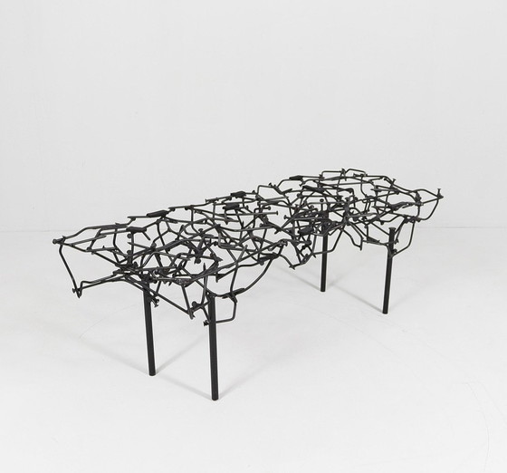 Image 1 of Table basse sculpturale de style Daniel Gluck, Allemagne, années 1970