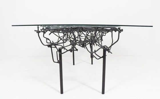 Image 1 of Table basse sculpturale de style Daniel Gluck, Allemagne, années 1970