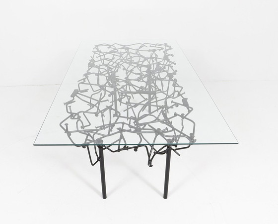 Image 1 of Table basse sculpturale de style Daniel Gluck, Allemagne, années 1970