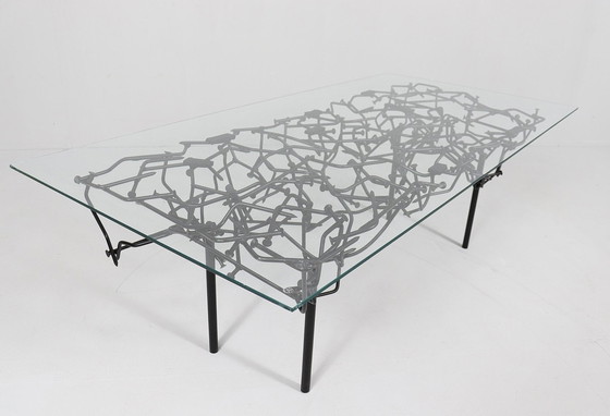 Image 1 of Table basse sculpturale de style Daniel Gluck, Allemagne, années 1970