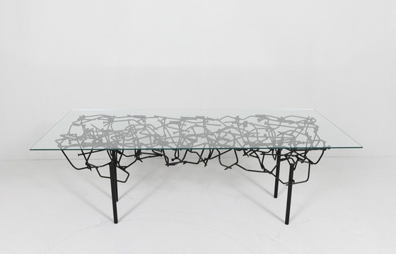 Image 1 of Table basse sculpturale de style Daniel Gluck, Allemagne, années 1970