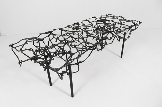 Image 1 of Table basse sculpturale de style Daniel Gluck, Allemagne, années 1970