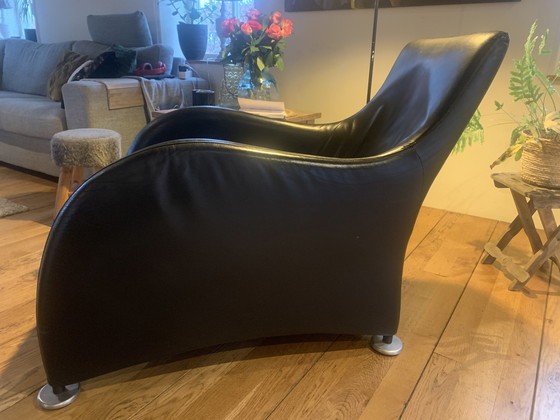 Image 1 of 2X Chaise longue Montis avec pouf