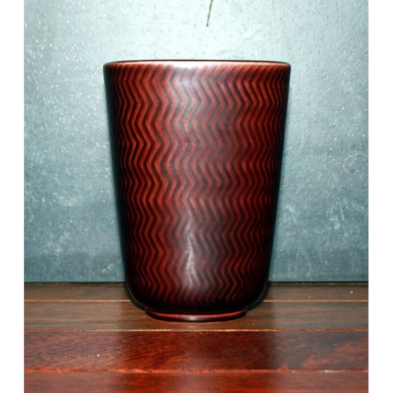 Image 1 of Vase vintage Marselis par Nils Thorson 1950s