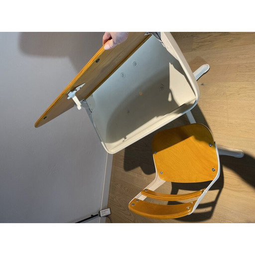 Bureau d'écolier américain vintage