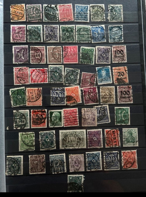 Collection de timbres