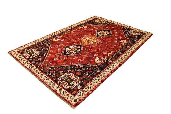 Image 1 of Tapis persan original Nomades & Village Shiraz 261 X 169 cm Top condition