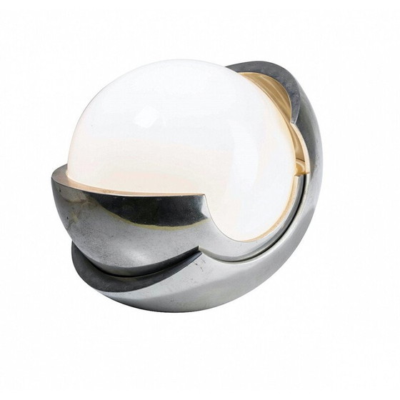 Image 1 of Vintage Giacomo Benevelli "Roto" Lampe de table sculpturale Gaetano Missaglia, Italie 1970