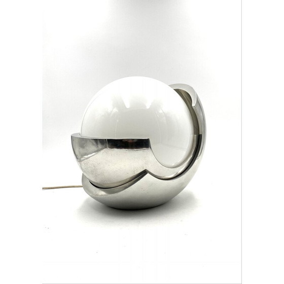 Image 1 of Vintage Giacomo Benevelli "Roto" Lampe de table sculpturale Gaetano Missaglia, Italie 1970