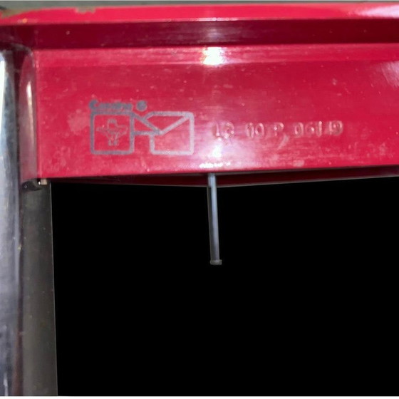 Image 1 of Table basse vintage modèle LC10 en acier laqué par Le Corbusier pour Cassina, 1980