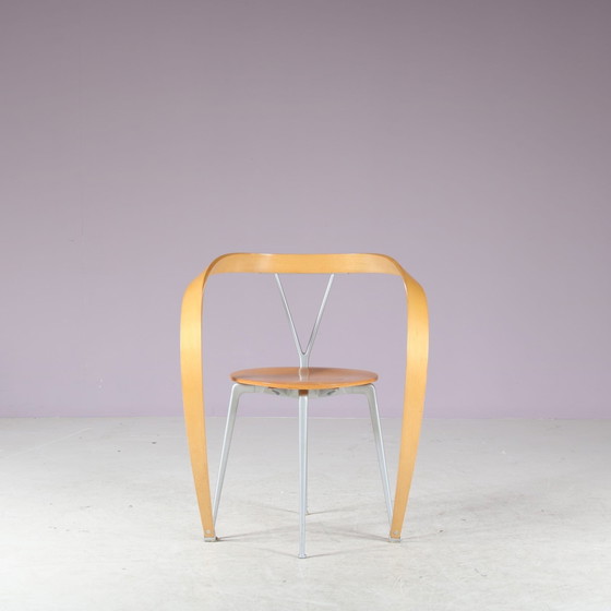 Image 1 of Ensemble de 4 chaises "Revers" par Andrea Branzi pour Cassina, Italie 1990