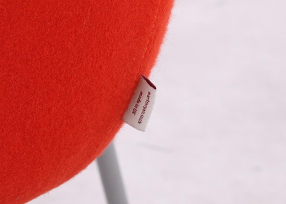 Image 1 of 4X New Design Group Op Chair Orange Wool