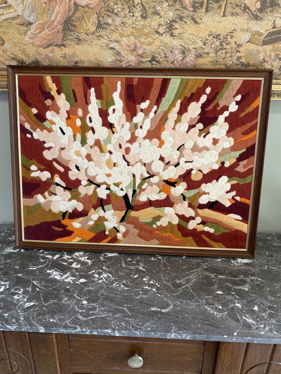 Image 1 of Tapisserie Arbre De Vie Vintage