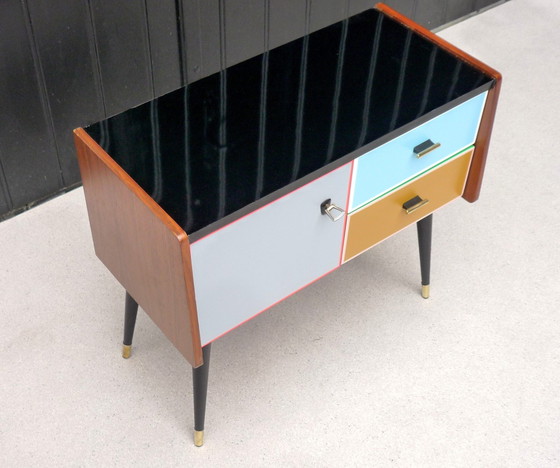 Image 1 of Mini Commode Sur Pieds Compas