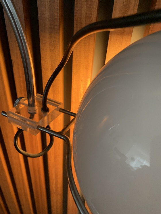 Image 1 of Lampe à arc double vintage Gepo - blanc