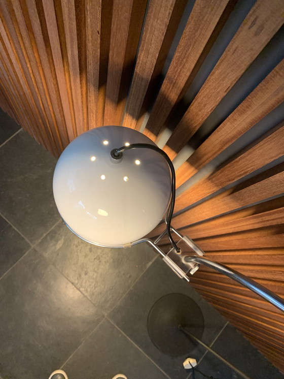 Image 1 of Lampe à arc double vintage Gepo - blanc