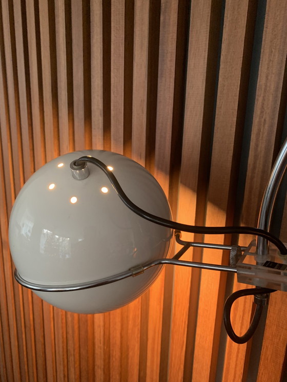 Image 1 of Lampe à arc double vintage Gepo - blanc