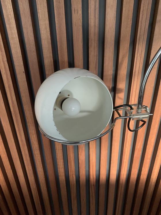 Image 1 of Lampe à arc double vintage Gepo - blanc