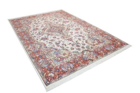 Image 1 of Tapis persan original noué à la main Tabriz 297 X 198 cm Nouveau , Inutilisé