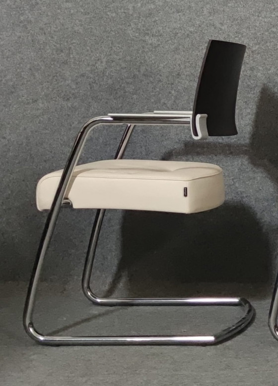 Image 1 of 4× chaises Mid Century Modern Design Chaise de cuisine Chaise de cuisine Danish 60Er Vintage Retro 60S Armchair