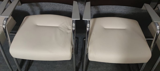 Image 1 of 4× chaises Mid Century Modern Design Chaise de cuisine Chaise de cuisine Danish 60Er Vintage Retro 60S Armchair