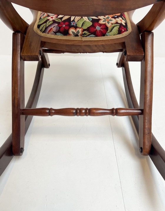 Image 1 of Chaise à bascule anglaise vintage, 1960